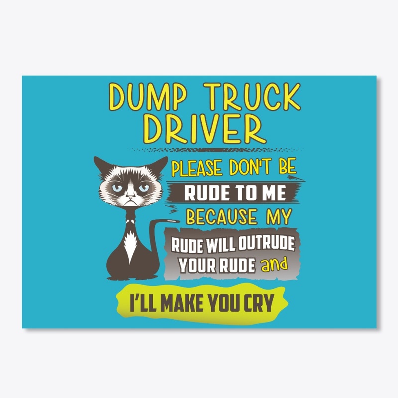 Cool Dump Truck Driver Will Make You Cry