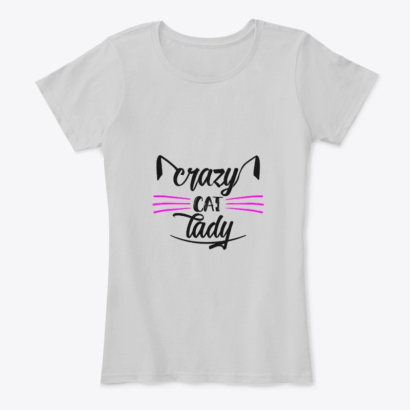 Crazy Cat Lady T-shirt by SmirchS