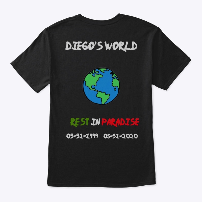 DIEGO'S WORLD T-shirt range