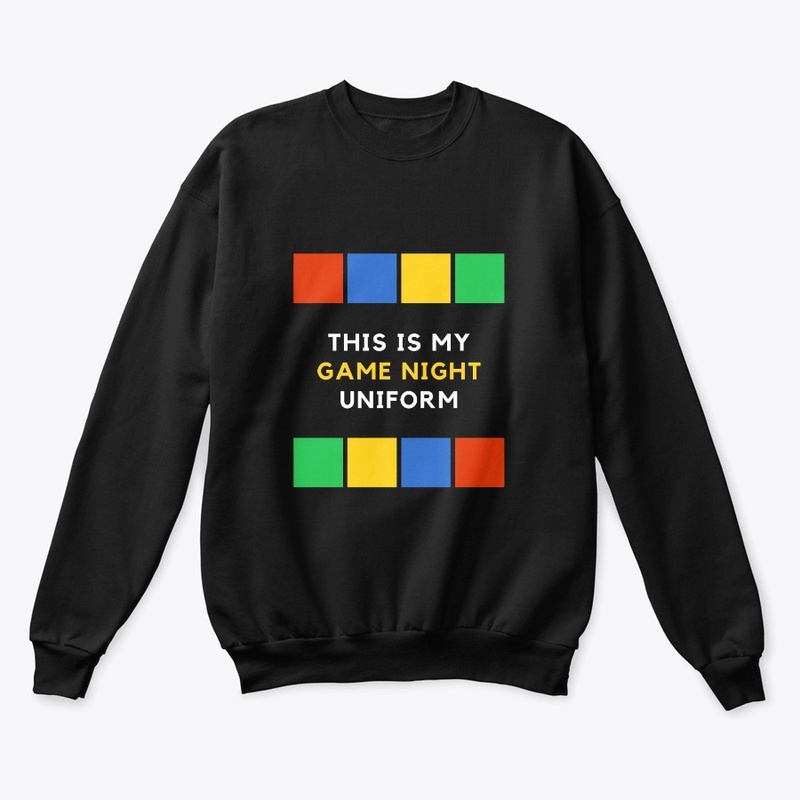  this is my game night uniform