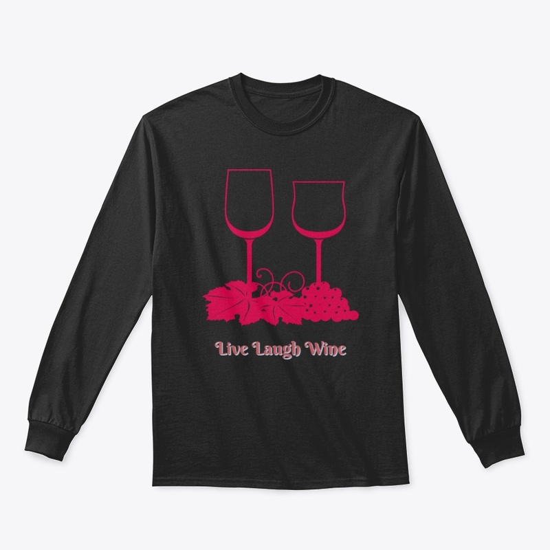 Live Laugh Wine apparel