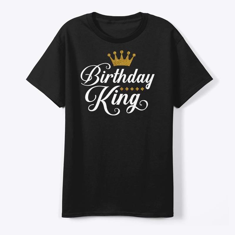 Birthday King Gold Crown