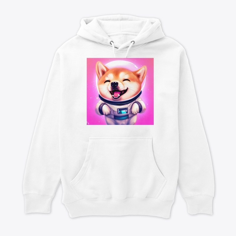 Cute Shiba Inu in Astronaut