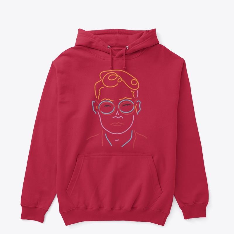 portrait with glasses