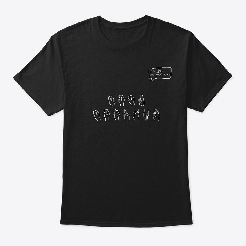 "Stop Staring" textee