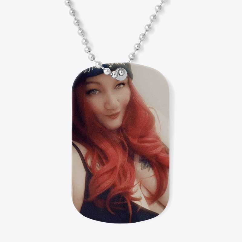CUTE RUBY DOG TAG