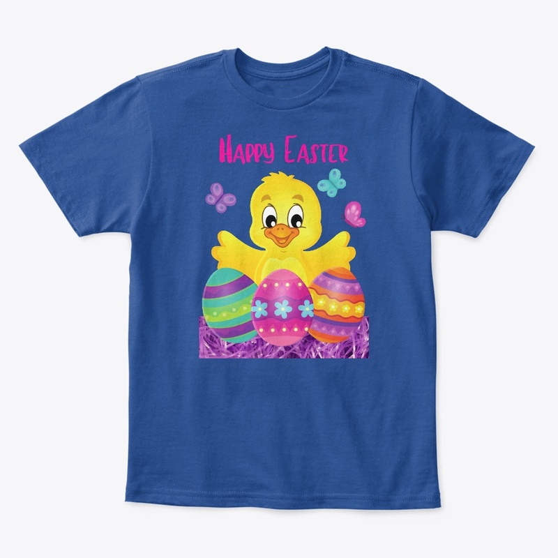 Happy Easter Kids Tee Shirt