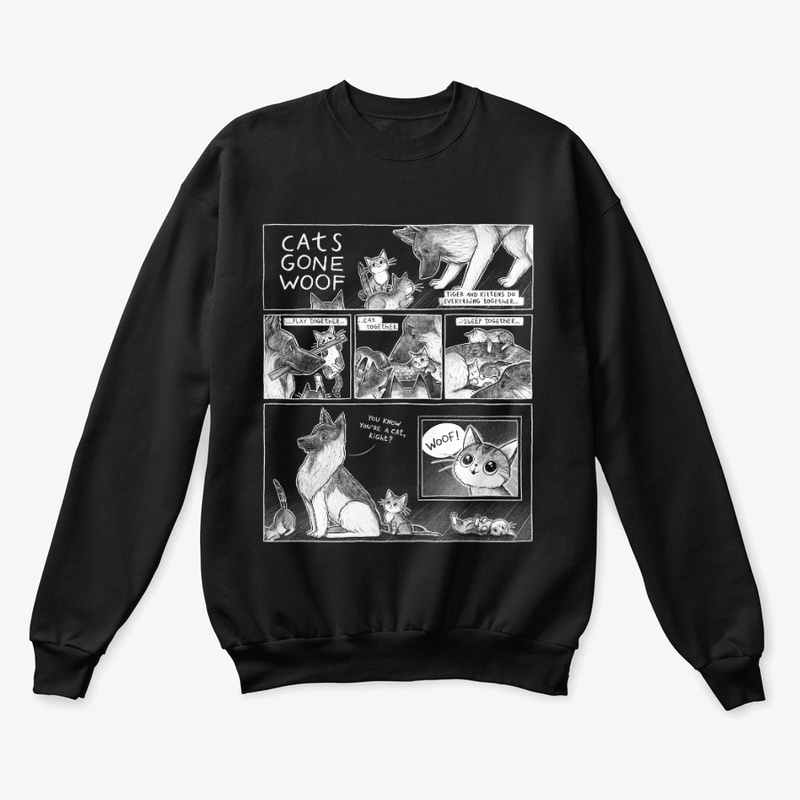 Cats Gone Woof – Tiger Edition Dark