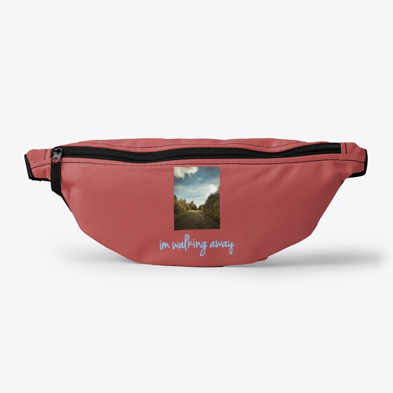 im walking away bag