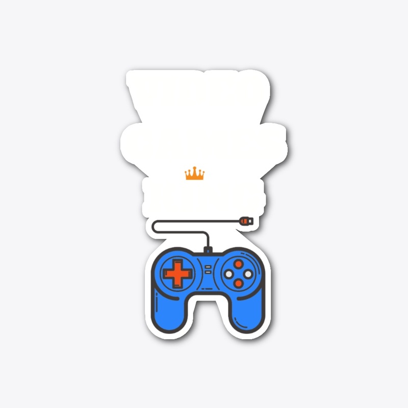 video games king tshirt