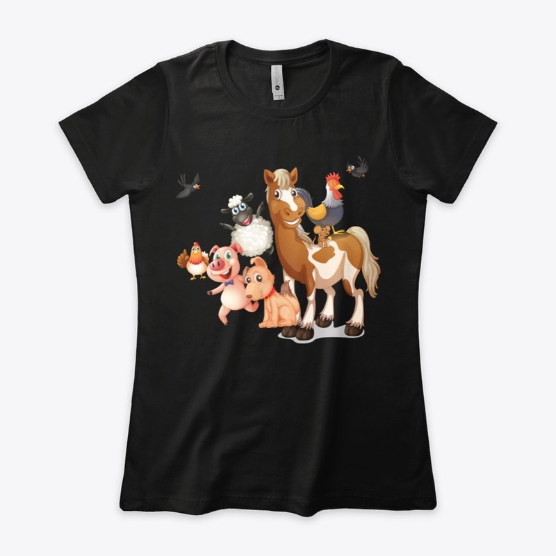 Cute farm animals