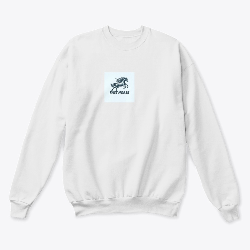 White colour full sleeve Hoodi customis
