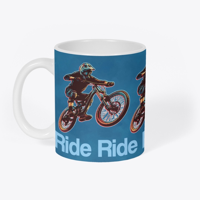 Mountain Bike Action Design Apparel