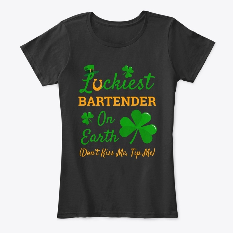 Click Buy Luckiest Bartender St Patt