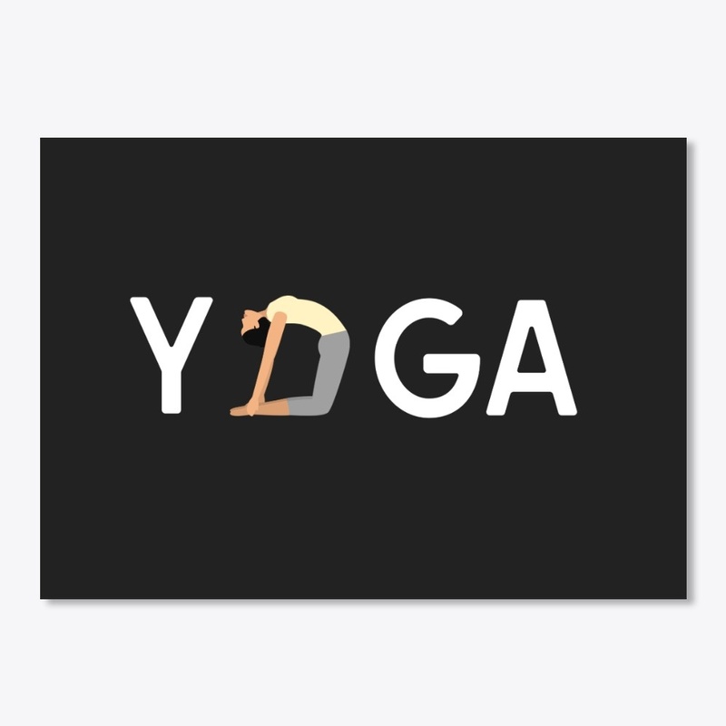 Yoga With Woman Pose