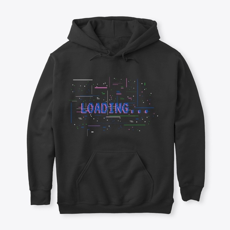 Pixel Loading Glitch Video Game Design