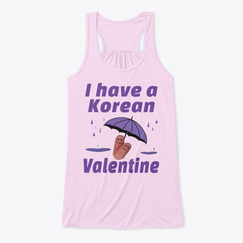 I have a Korean Valentine with umbrella