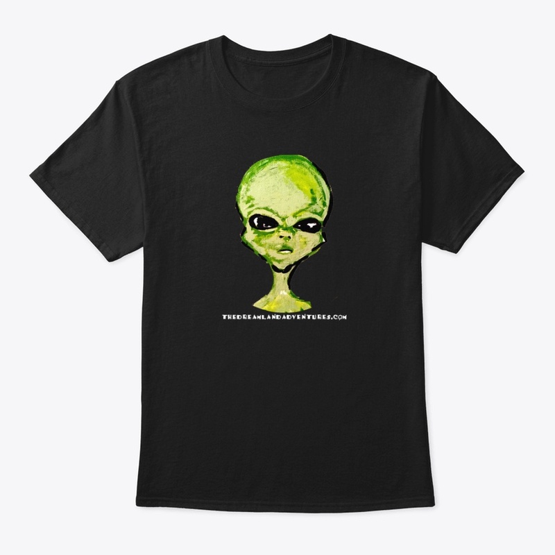 Green Alien Face