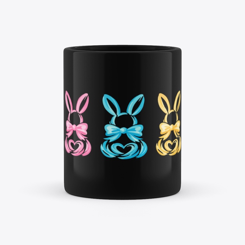 Easter Bunny Ears Bow