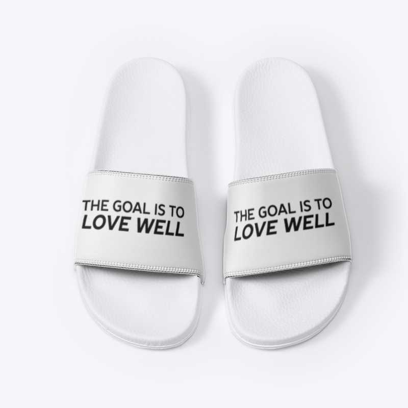 The Goal is to Love Well (Logo Black)