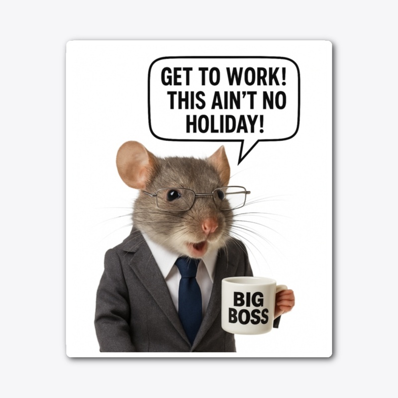 Big Mousy Boss-No Holiday Edition