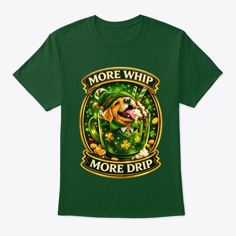 Coffee Dog Cafe-More Whip-Green Edition 