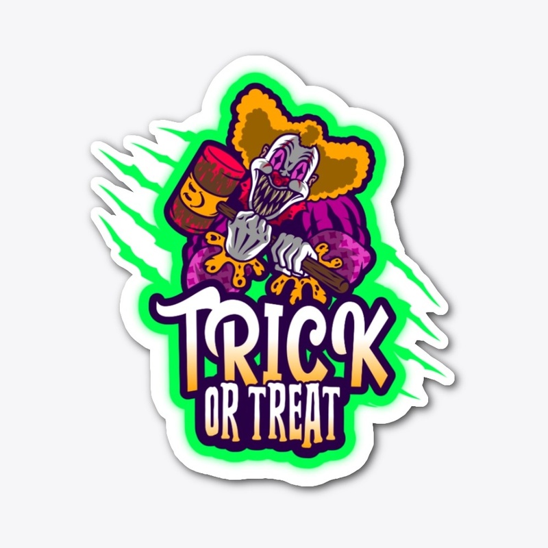 Scary Clown - Trick or Treat