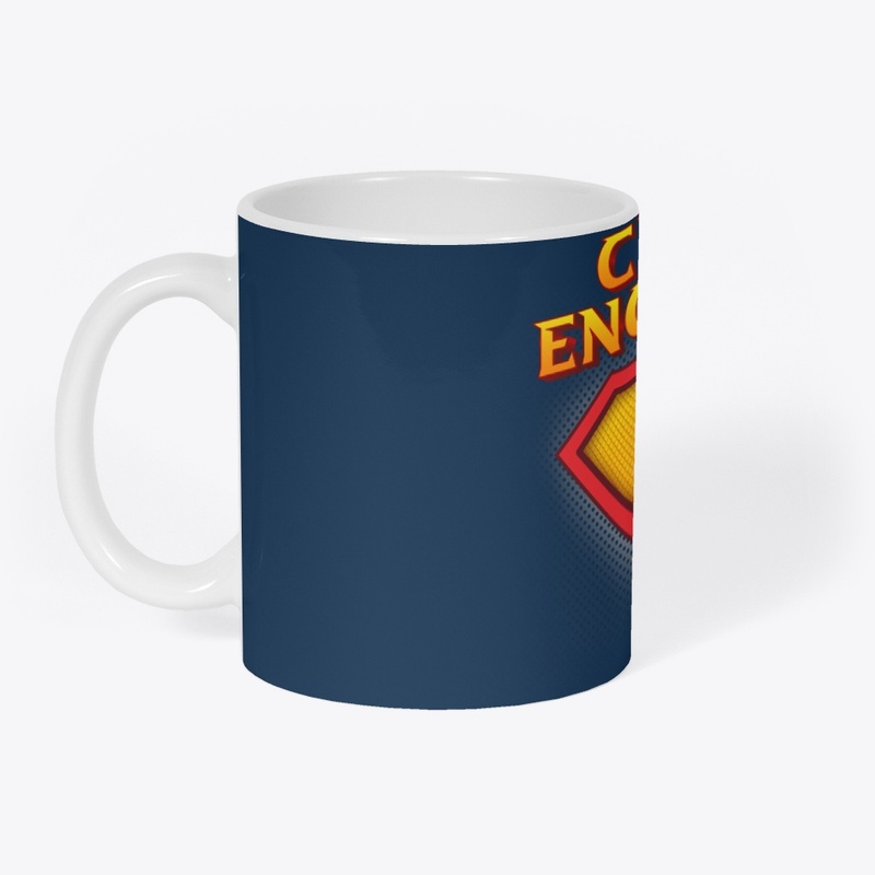 Cool Superhero Chief Engineer Life