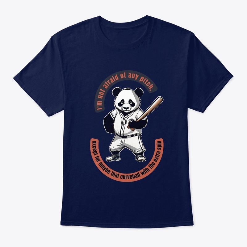 Cute Panda Baseball Player T-Shirts!