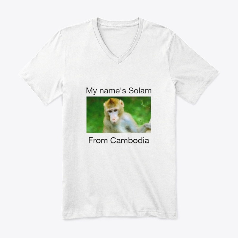 Solam on T shirt now so adorable