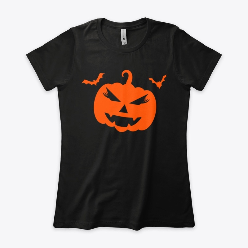 Halloween Pumkin Design for Girls