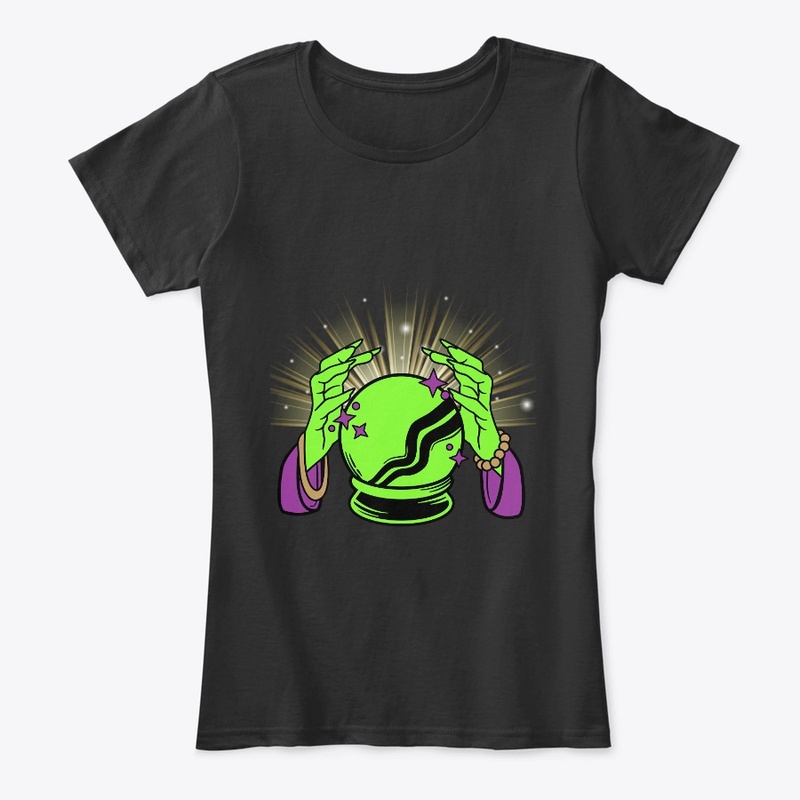 Halloween with Witch Magical Hand
