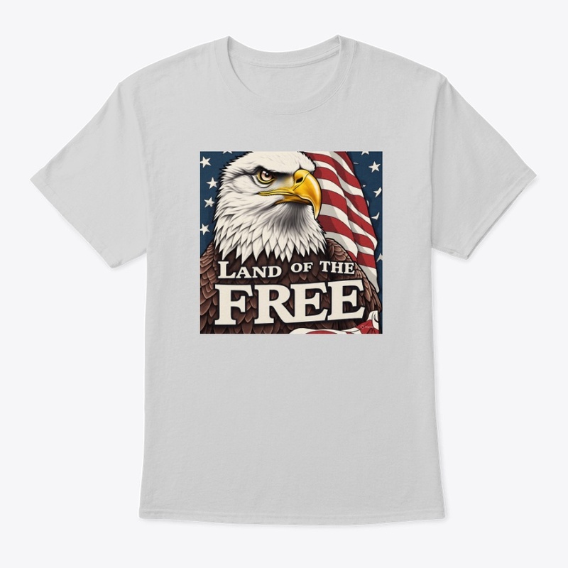 Land of the free for t shirt design