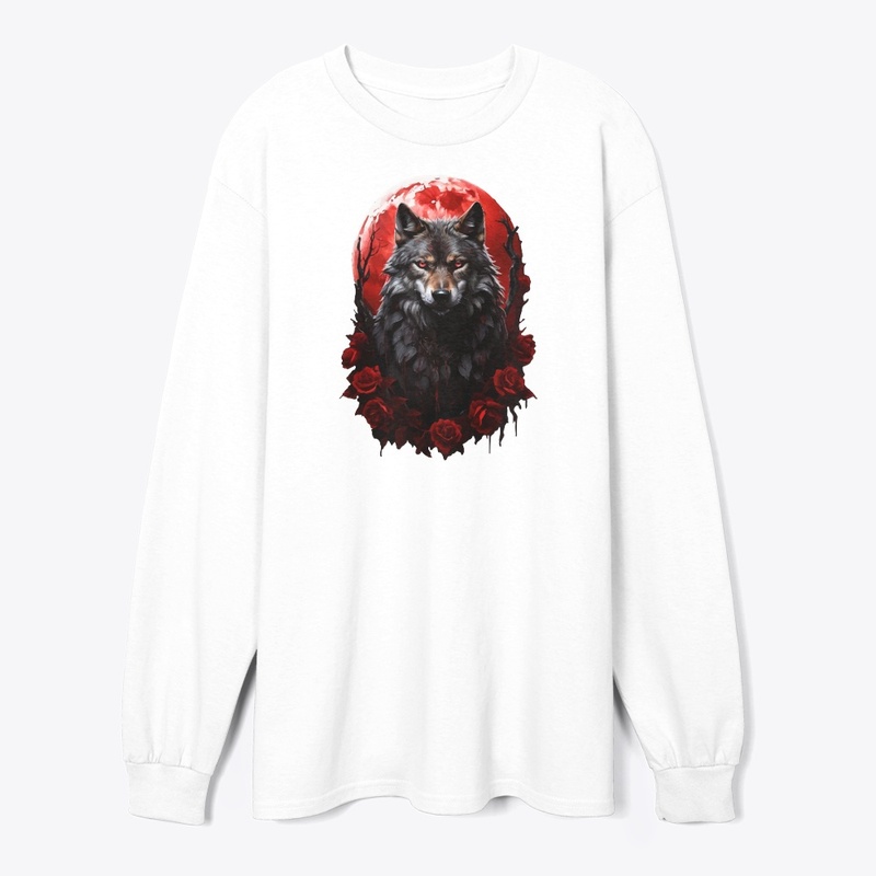 Blood Moon Wolf Night Stalker