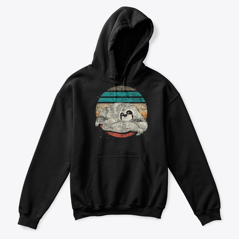 Retro Lazy Sloth