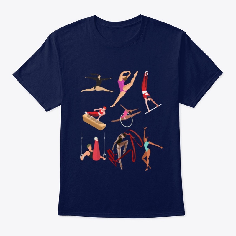 Gymnast Serving It Up