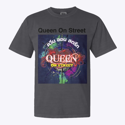 Queen On Street T Shirt Pepper T-Shirt Front