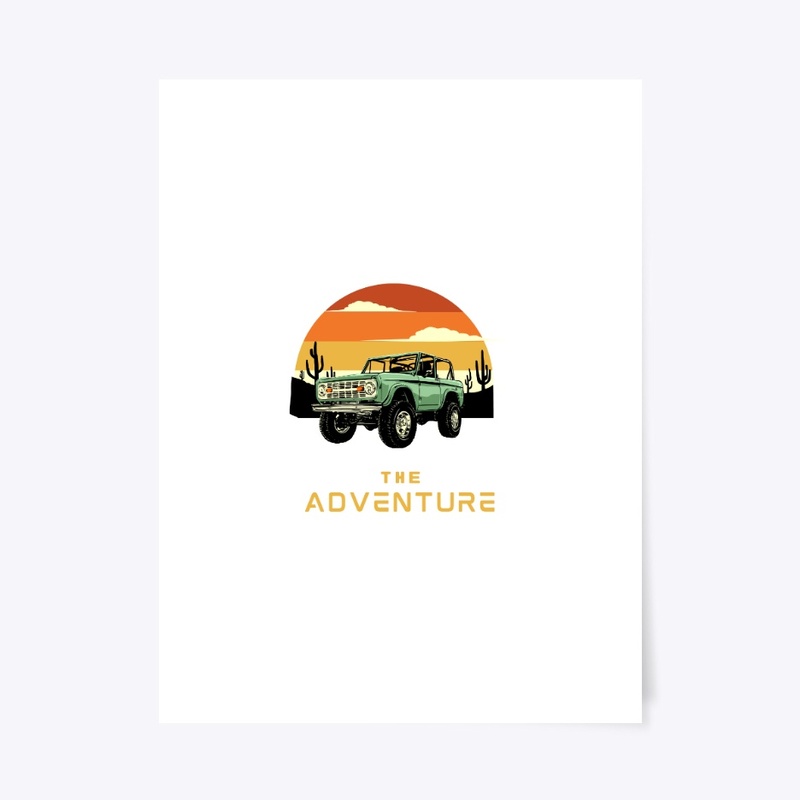 the adventure t-shirt design