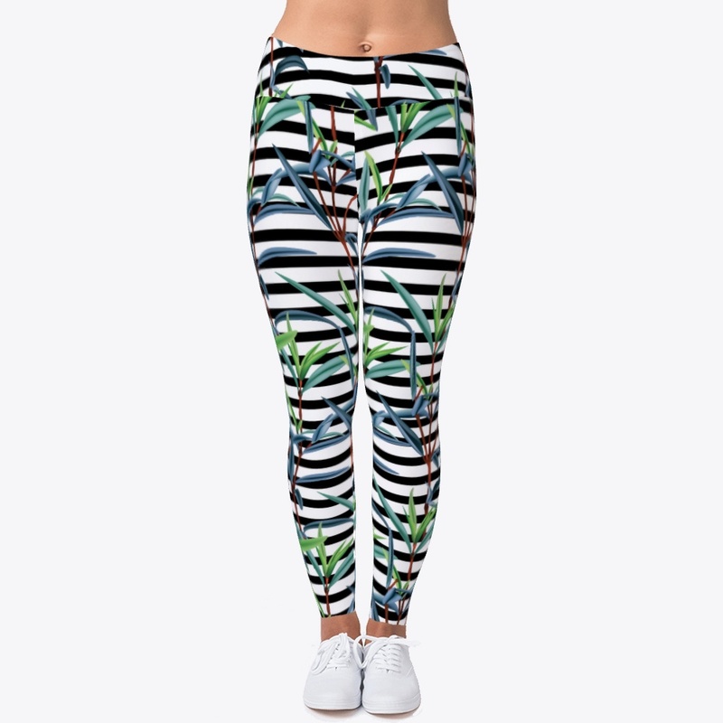 Seamless Pattern Leaf Plant