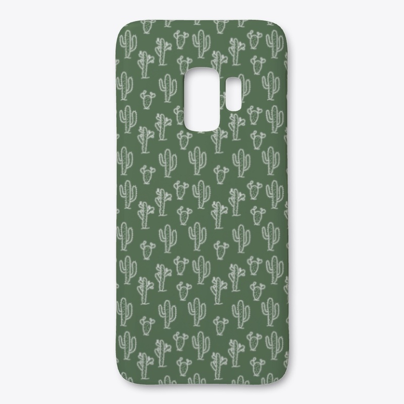 Cute Seamless Pattern with Cactus 2
