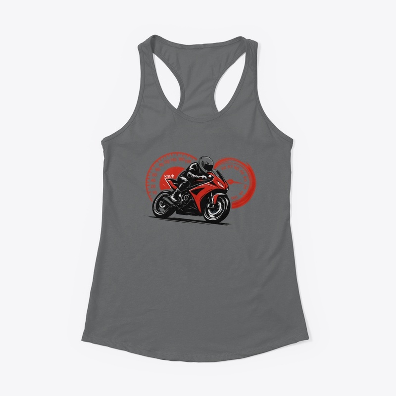 speed Motorcycle Rider TShirt Design