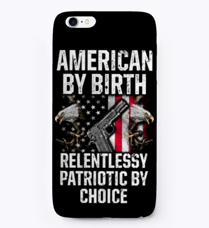 PATRIOTIC - AMERICAN BY BIRTH M 0055