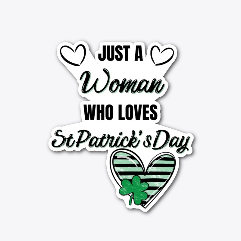 ST PATRICKS DAY HEART AND SHAMROCK