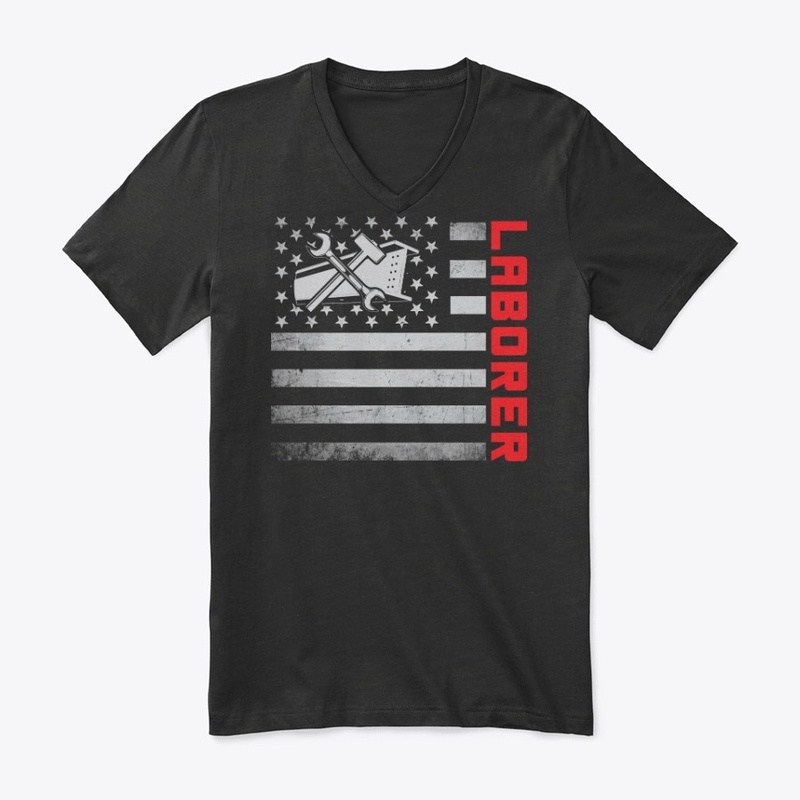 Laborer US Flag