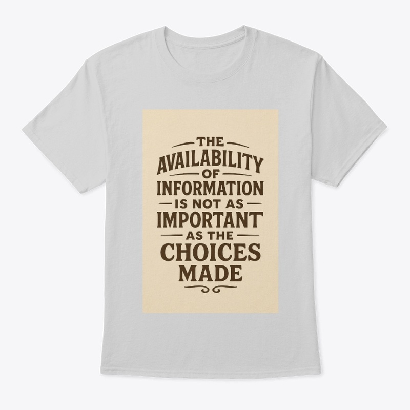 The Availability of Information