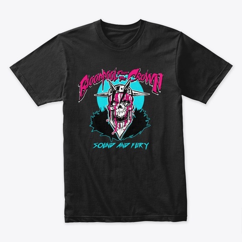 Sound And Fury Black T-Shirt Front