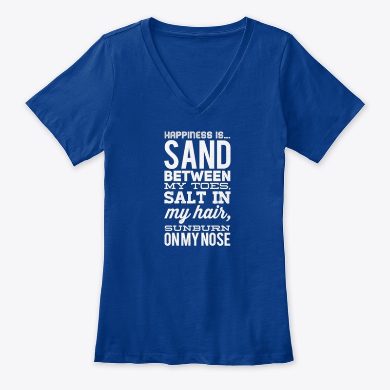 Happiness is Sand between Toes