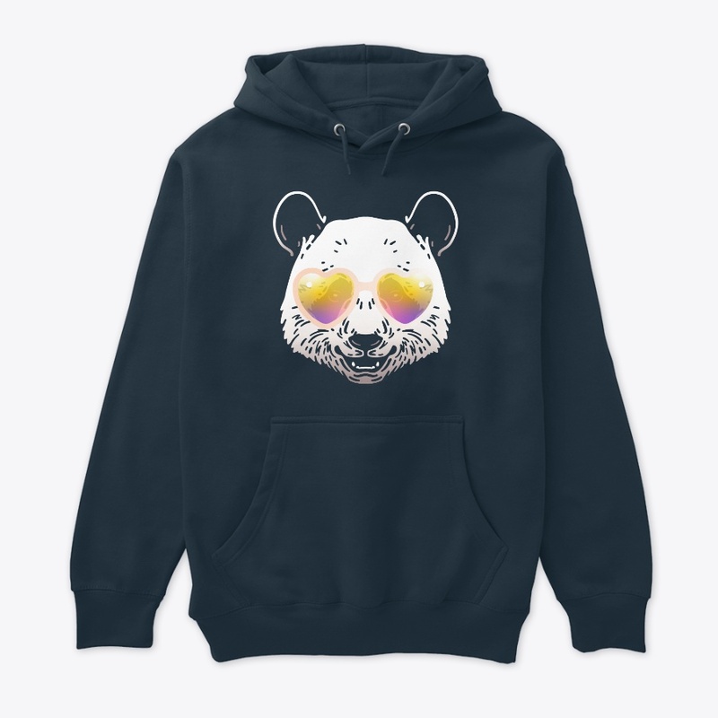 Cute Panda in Sunglasses (Colored+sg05)