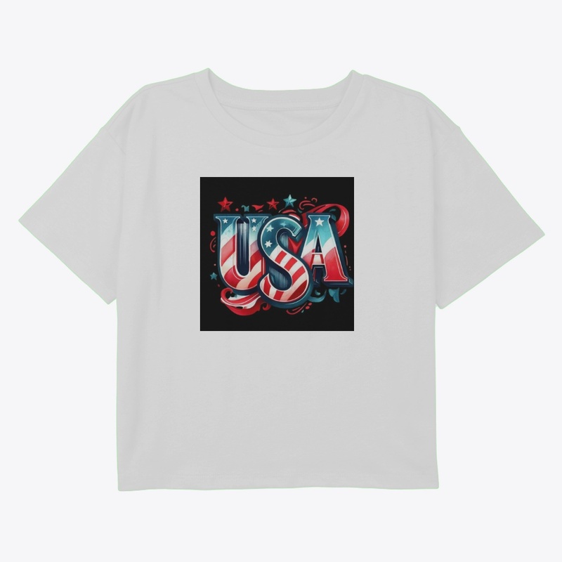 USA t shirt on top selling 