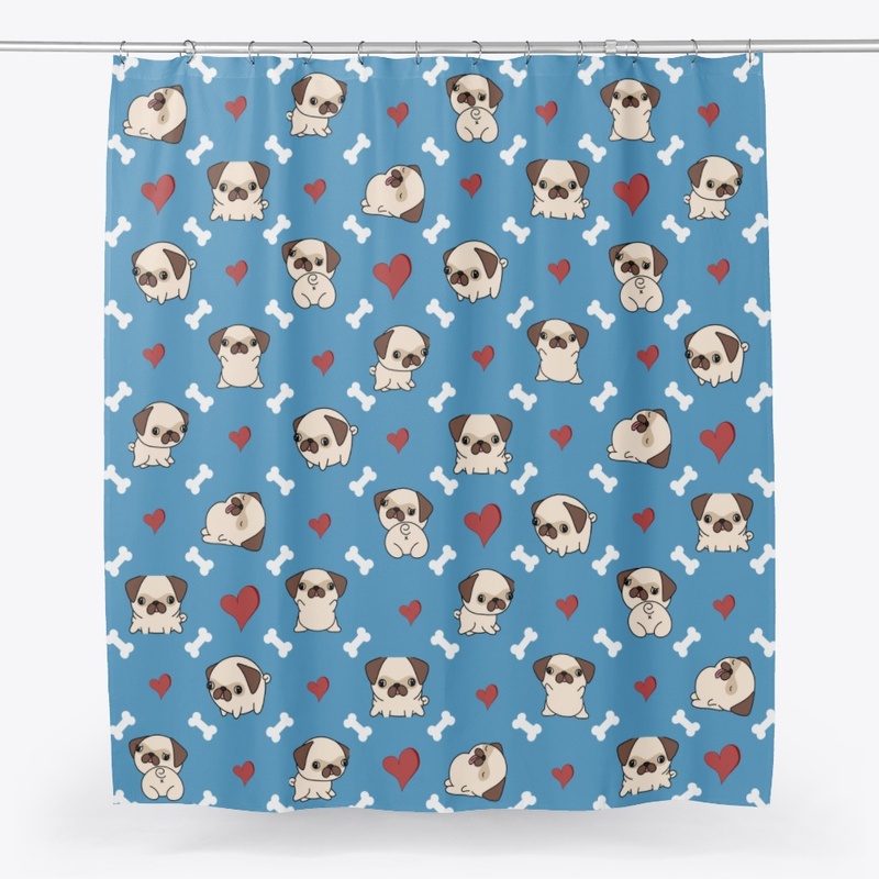 Pugs, Hearts, and Bones